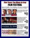 Iraq occupation film festival flyer